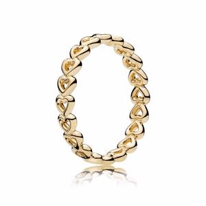 RARE Pandora "Linked Love" Ring